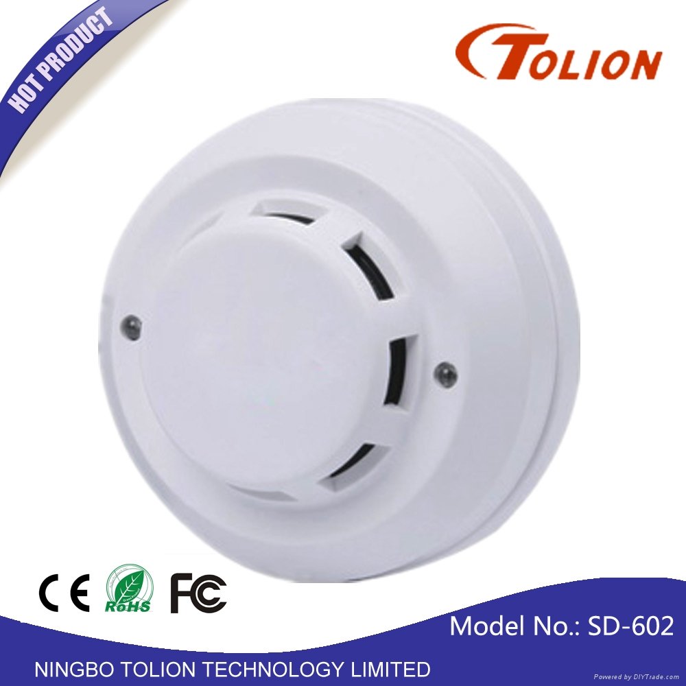2/4 Wires Smoke Detector