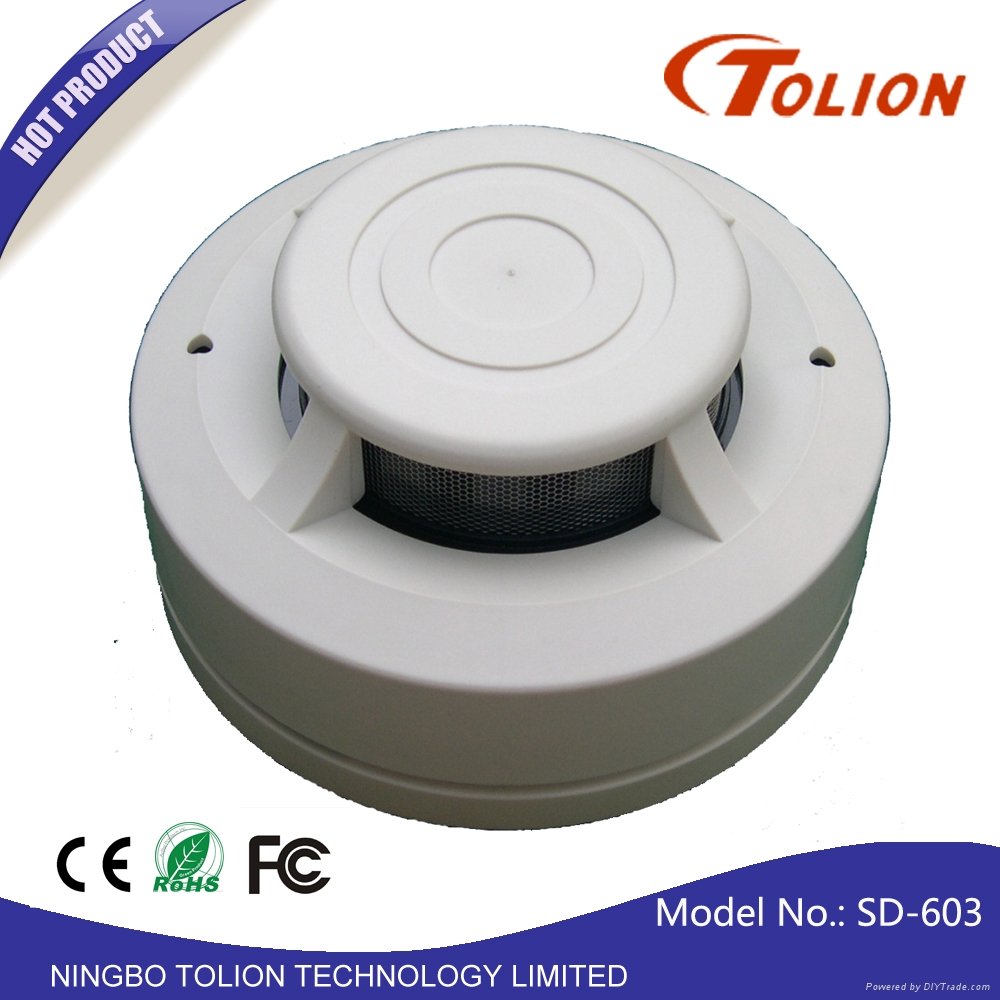 Photoelectric Wired Smoke Detector 2