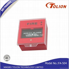 Tolion Hot Sale Break Glass Fire Alarm