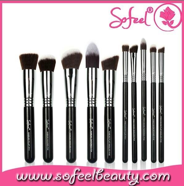 Sofeel 10pcs makeup brush set powder kabuki  3