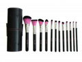 12pcs makeup brush set synthetic hair  2