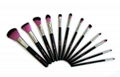 12pcs makeup brush set synthetic hair  3