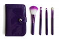 2015 4pcs Gift makeup brush set hot selling cheap price  2