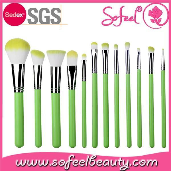 12pcs professional makeup brush set 