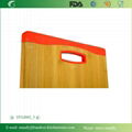 Bamboo Cutting Board Butcher Block with Non-Slip Silicone Edges 1