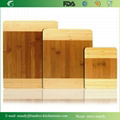 Thick Strong Bamboo Wood Cutting Board With Beautiful White Edge 2