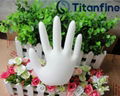 Titanfine Disposable Nitrile Gloves 9''4.0g white 4