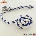 China supplier cotton rope ball pet toys