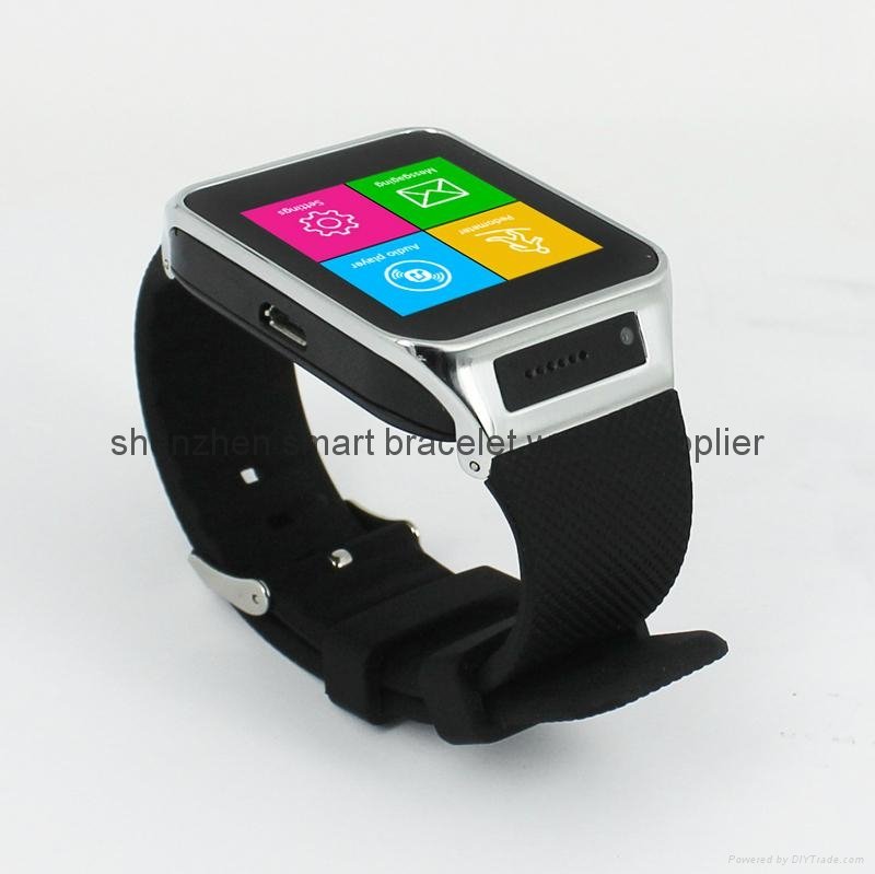Touch screen pedometer wireless bluetooth china smart watch phone hot wholesale 3