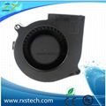 75mm x 30mm 7530 2.8 Inch DC Brushless Cooling 12V Air Blower Fan 4