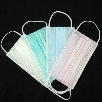 Surgical non woven disposable 2py 3ply 4ply colorful face mask China supplier 4