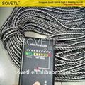 Anti-static webbing for clothing garment