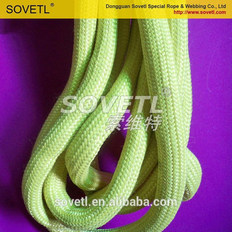 High Strength, Low Stretch, Lightweight Aramid Rope Braided Cord 3