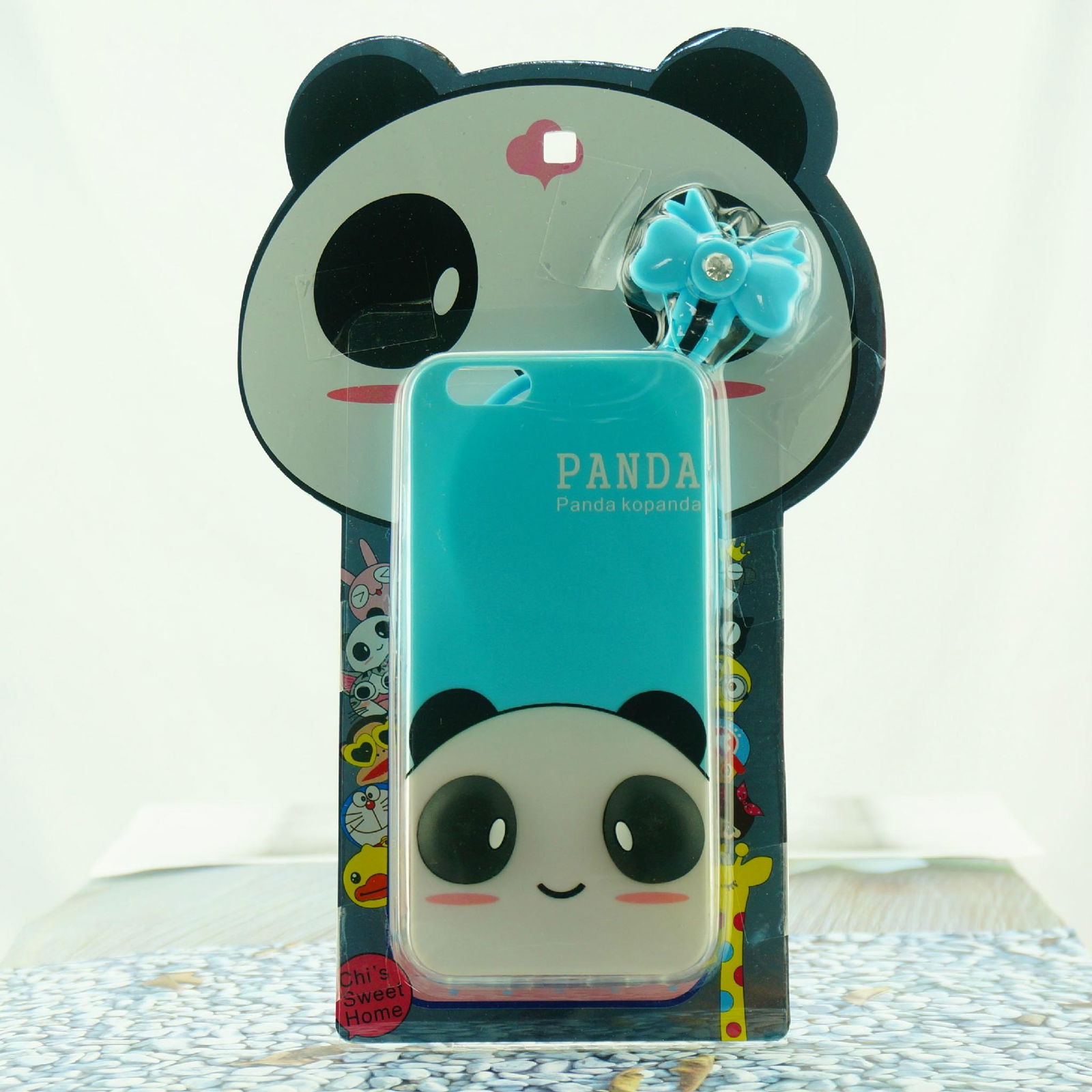 Cartoon plastic phone case for iphone 6 plus  5