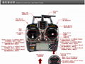 Newest 6ch rc helicopter with led screen mini helicopter flybarless system rc he 4