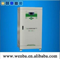 micro computer non-contact three phase intelligent voltage stabilizer