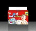 Baby Love disposable baby diaper hot sell in Africa 
