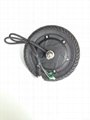 8 inch brushless gearless electric scooter hub motor DC motor 3