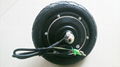8 inch brushless gearless electric wheel hub motor scooter motor