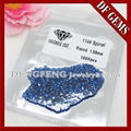 High quality different size synthetic round blue 114# Spinel Gemstone beads 5