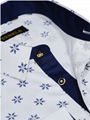 New design regular fit cotton print flower shirt 