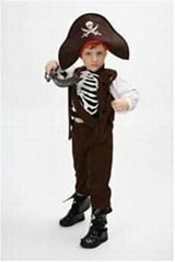 Caribbean Boy Pirate Child Halloween Costume
