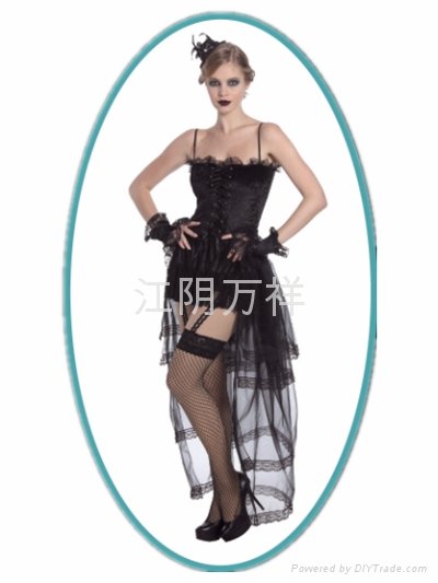 Halloween skeleton costume adult party fancy dress for women 5