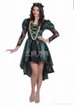 halloween magician costume dress for women 1