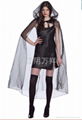 Halloween witch dress clothes cosplay party witch dress 4