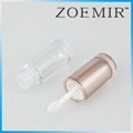 New clear round lip gloss cosmetic packaging good in touch for fashionable girls 3