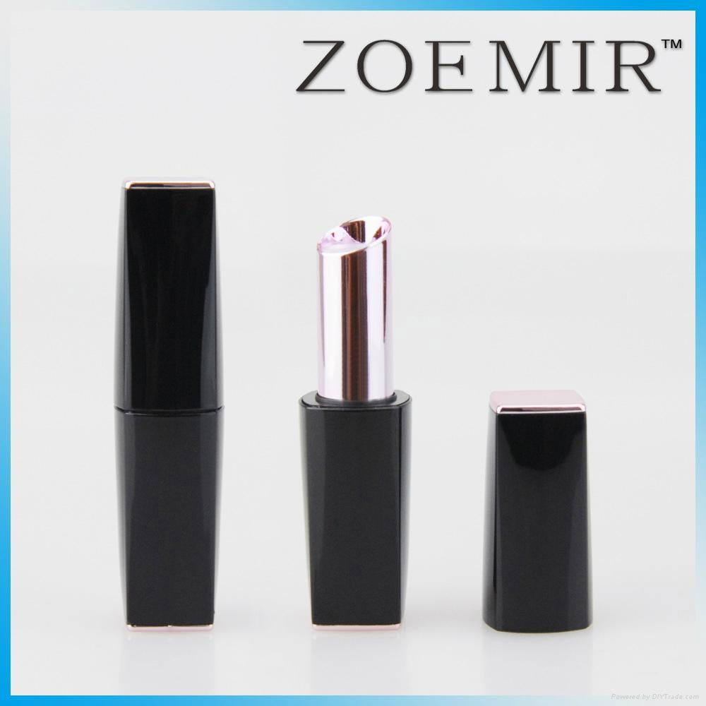 Fashion plastic lipstick tube pink sexy middle tube 2