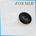 Fashion clear empty Loose powder case