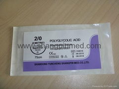 Polyglycolic Acid (PGA) Medical Suture USP2/0