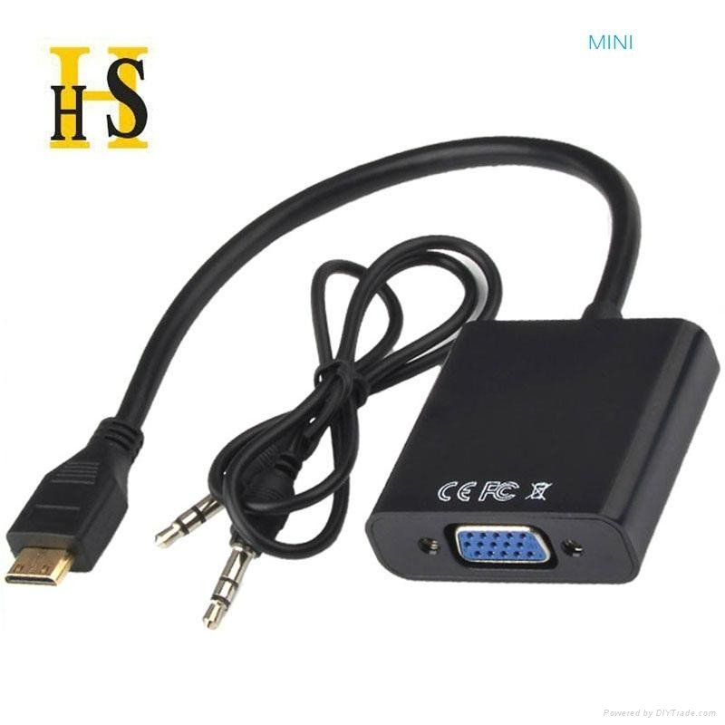 Hot Ing Micro Hdmi To Vga Cable For