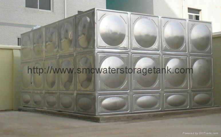 SMC  GRP Sectional Water Storage Tank 2