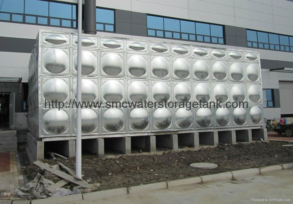 SMC  GRP Sectional Water Storage Tank 3