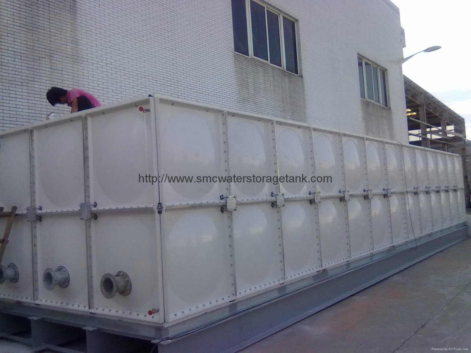 Food grade SMC FRP GRP water tank with low cost and high quality