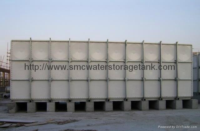 GRP PANEL TYPE WATER TANK SMC SECTIONAL WATER TANK