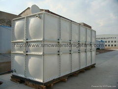 FRP water storage tank Plastic SMC Water Tank Fiberglass Storage Water Tank