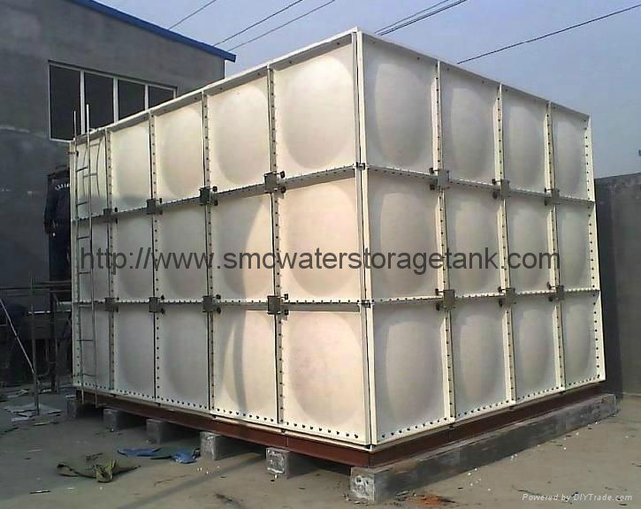  China Manufacture smc sectional Water Tank For Water Treatment smc water tank