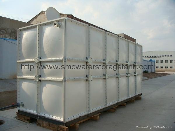  China Manufacture smc sectional Water Tank For Water Treatment smc water tank 2