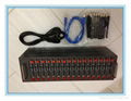 16 port gsm gprs modem pool based on wavecom q2403 module support sms mms ussd  1
