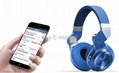 57mm Dymanic Transducer Multifunction Foldable  Bluetooth Wireless Headphone