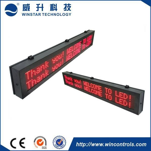 Outdoor RED Parking guidance LED Display for car parking lot available 5