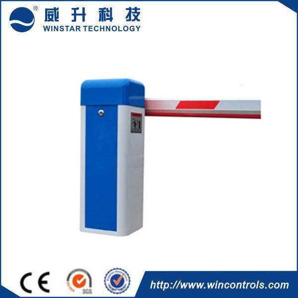 Automatic Boom barrier gate for car access with 6m length of boom