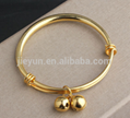 24K gold jingle bell bracelet for woman 3