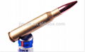 Cool design 50 caliber bullet bottle