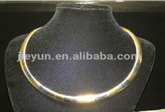 New fashion gold choker stainless necklace