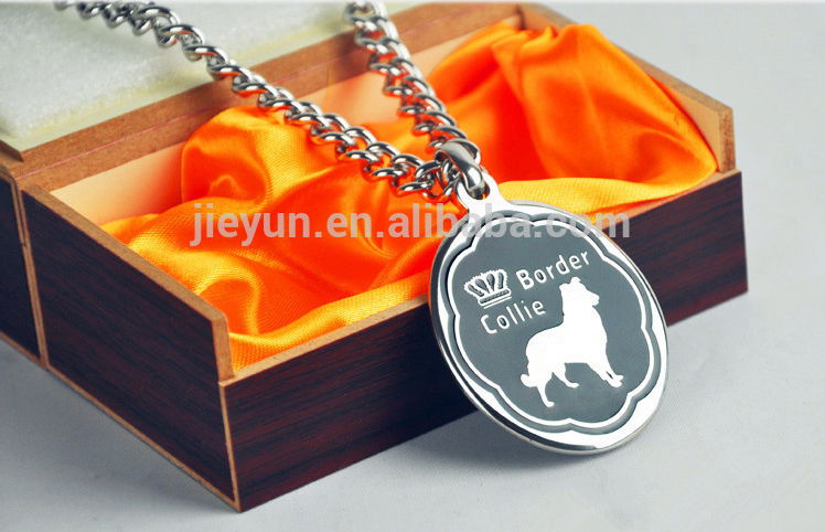 Custom metal dog tag pendant for pet 3
