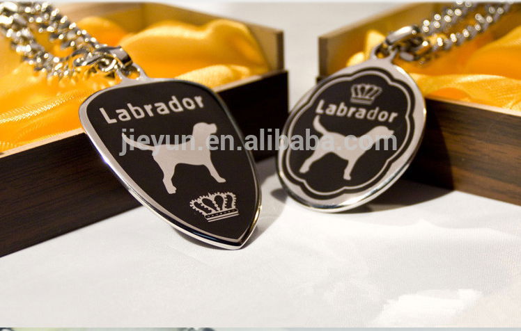 Custom metal dog tag pendant for pet 4